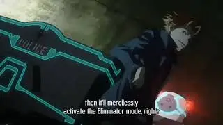 PSYCHO PASS [EPISODE 10] - Masaoka throws inspector Ginoza