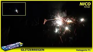 Handfont&auml;ne Glitzerregen von Nico