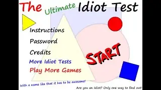 The Ultimate Idiot Test (The Idiot Test 5)