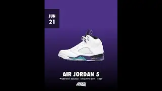 Air Jordan 5 Grape 2025 - June 21, 2025