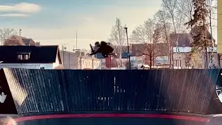 FIRST OUTDOOR BMX SESSION IN 2025. #UPESCIEMS #BIKEPARK #LATVIA