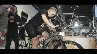 Sarah Hammond in Prep for Race to the Rock