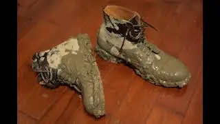 New Cheaney R Derby Boot Got a Heavy Coating in Muddy Field | British Made Men's Dress Boot