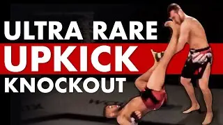 Ultra Rare Upkick KO Absolutely Floors Fighter - Indie MMA Highlights - Caposa's Corner