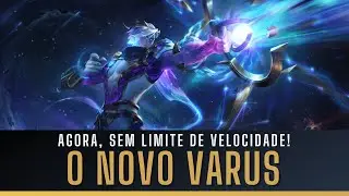TESTEI O NOVO VARUS! AGORA, ELE ULTRAPASSA O LIMITE DE VELOCIDADE DE AA E GANHOU AT&Eacute; MEC&Acirc;NICA NOVA