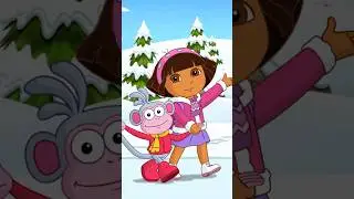 sing about winter with Dora! #shorts