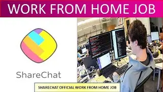 ShareChat Work from home job | Apply now | 2020 new jobs #EmploymentGuruji #Job_Dekho
