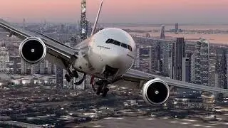 Emirates Airlines is preparing to land in Dubai