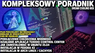 KOMPLEKSOWY PORADNIK - CHŁODZENIE WODNE W LINUX  DREAM MACHINES DREAM COOLING BOX Ubuntu/Fedora/Arch