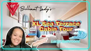 Экскурсия в просторной каюте с террасой на борту Virgin Voyages Brilliant Lady