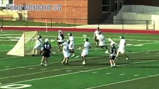 Sophomore Year Lacrosse Highlights 2013  - Peter Gerhard - 2015 Midfielder.