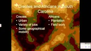 Colonial Slavery: Differences over Space and Time--part 1