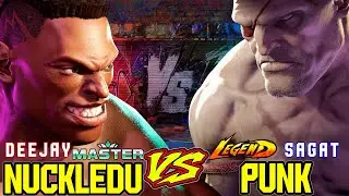 SF6 Punk (Sagat) VS NuckleDu (Dee Jay)💥Messatsu💥