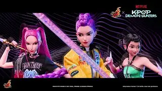 KPop Demon Hunters - 1/6th scale Rumi, Mira, Zoey Collectible Figures