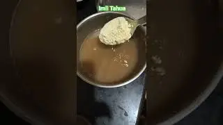 khati Mithi Imli Tahua (gram flour,jaggery, Imli pulp )#recipe#food #indian food  #indian cooking