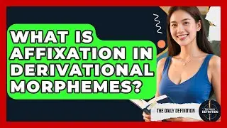 What Is Affixation In Derivational Morphemes? - The Daily Definition