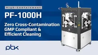 Advanced Pharmaceutical Capsule Filling Machine | PTK PF-1000H with WIP System #GMP