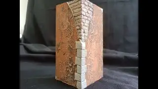 How to make corners for dioramas and war gaming