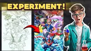 Weird experiments on drawing🥶| amazing result🤫