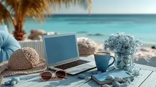 Relaxing Sea Ambience: Deep Work Music with Calm Ocean Sounds for Ultimate Focus.