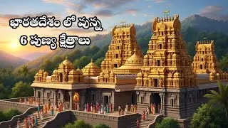 6 holy places in India/temple facts in telugu 
