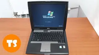 ⭐Retro PC: This is 2006 year. Dell Latitude D520 Starting Windows XP ⭐ #vintagecomputer