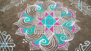 Dhanurmasam  geetala muguulu😍🌺☘️💐