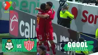&iexcl;Ya lo gana NECAXA! Gol de Oliveros | Santos 0-1 Necaxa | Liga MX - Jornada 1 Clausura 2026 | TUDN