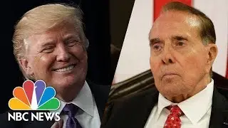 President Donald Trump Attends Senator Bob Dole&rsquo;s Congressional Gold Medal Ceremony | NBC News