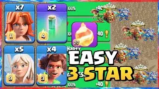 ROOT RIDER VALKYRIE OVERGROWTH + MECHA | TH16 Legend Attack Strategy