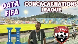 A COMPETI&Ccedil;&Atilde;O QUE COPIA A UEFA  - HONDURAS X TRINIDAD E TOBAGO - DATA FIFA - CONCACAF NATIONS LEAGUE