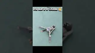 Dji Air 2 S Drone Crashes 😞 #dji #crash #foryou #shortsfeed #viralshorts #shorts #foryourpage