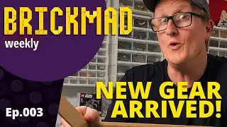 Brickmad Weekly Episode 003 - Studio updates, new toys and more...