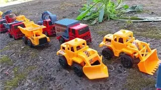 RC TRACTORS #1930, MEGA RC TRUCKS #1900  RC MACHINES COLLECTION!! EXCAVATOR LESU ET30H, KABOLITE