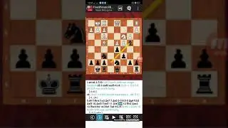 Chess Openings: French Exchange: knight Variation with beautiful checkmate in endgame