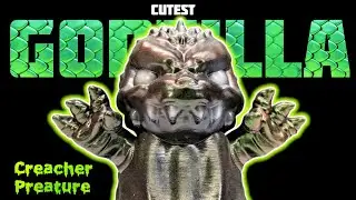 Cutest GODZILLA!!!! Creacher Preature Chibi style Godzilla Review!!!