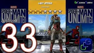 Spider Man Unlimited Android Walkthrough - Part 33 - Issue 5: Legendary Lady Spider Unlocked