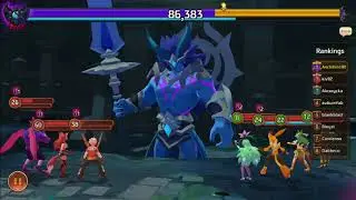 Monster super league  back in the clan battle