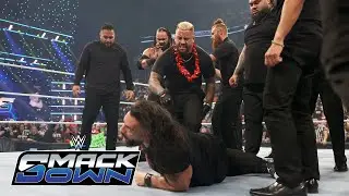 Bloodline и Бронсон Рид нападают на Романа Рейнса, Сэми Зейна и братьев Усо: SmackDown, 15 ноября...