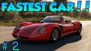 FM6 - ALFA STRADALE FASTEST DRAG CAR!! [ RWD TUNE ]