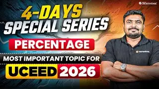 Percentage - UCEED 2026 Preparation 🎨| Most Important Topics for UCEED 2026 🎯| UCEED Special