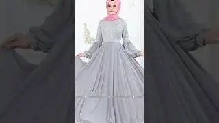 fancy frock design ideas in Gray colour|party wear dresses ideas 2023#2023design#partywear#frocks