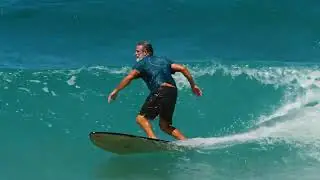 Margo Margieson Rides Varuna 7'2 Cosmic Twin by Joel Fitzgerald - Part 2