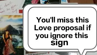 You'll miss this Love proposal 😘 if you ignore this sign reading ❣️
