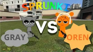 [SPRUNKI] OREN VS GRAY EPIC FIGHT WHO WILL WIN???????