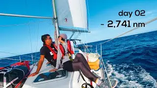 Atlantic Crossing Sailing - Adventure of a lifetime on our sailboat! [Beneteau Oceanis 393]  - Ep.42