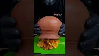 Pepper Mutton Fry with The Pot Parotta #shorts