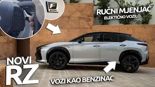 ⚡ Električni, a vozi kao benzinski? Ovo je novi Lexus RZ!