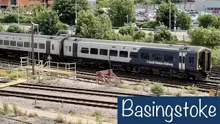 Trains at: Basingstoke, SWML, 6/6/2025 | Boom Trainspots