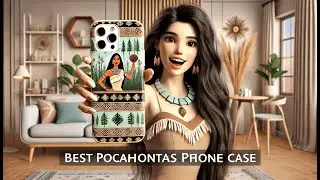 📱 ERT GROUP Mobile Phone case for Apple iPhone 14 PRO | Best Pocahontas Princess Phone Case 🏰